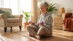 Prečo je silový tréning dôležitý aj po 60. roku života: Jednoduchý plán na 2–3 tréningy týždenne doma