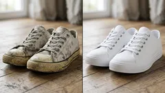 Ako v čistiarni: Ako dosiahnuť, aby boli vaše topánky dokonale biele – 5 spôsobov pre rôzne materiály