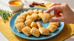 Za minútku – a je to hotové! Šéfkuchár prezradí, ako pripraviť „rýchle“ kefírové sušienky