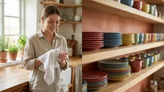 Musíte riad po umytí utrieť? Čo sa stane, ak ho necháte mokrý