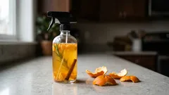 Kôra z mandarínok + ocot: jednoduchý tip na jarné upratovanie