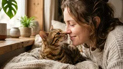 Mačka sa vám otiera nosom o tvár? Je to viac než len prejav náklonnosti
