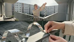 Susedia to brali ako dekoráciu, kým nezmizli vtáky: čo dokážu lesklé špirály na balkóne