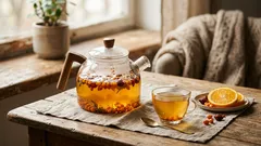 Ako pripraviť lahodný a zdravý čaj: kyslastý, ale jemný čaj z lesného ovocia